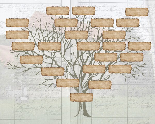 tree with blocks