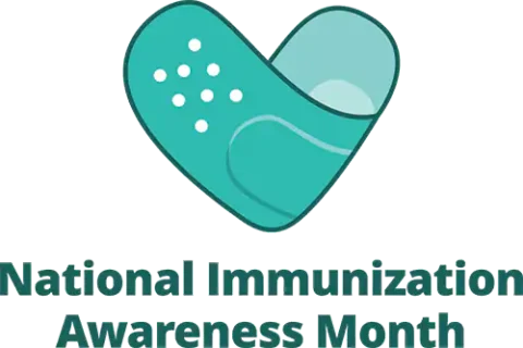 National Immunization Month Logo